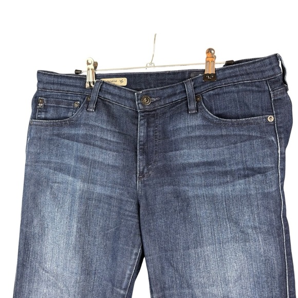 Ag Adriano Goldschmied Women's Mid-rise Colette Slim Boot Cut Jeans Sz 32 (14) - Picture 2 of 13